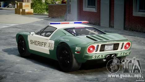 Ford GT1000 Hennessey Police 2006 [EPM][ELS] para GTA 4