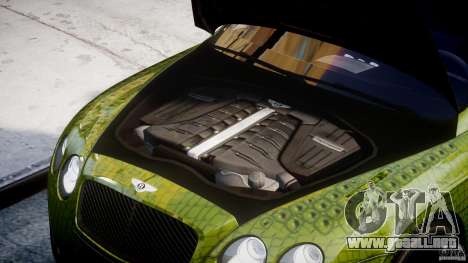 Bentley Continental SS 2010 Suitcase Croco [EPM] para GTA 4