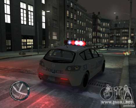 Mazda 3 Police para GTA 4