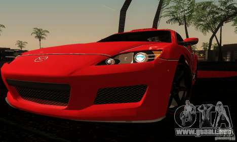 Mazda RX-8 Tuneable para GTA San Andreas