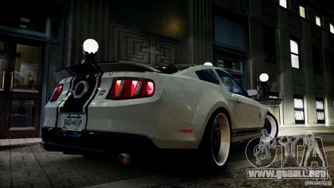 Shelby GT500 Super Snake NFS Edition para GTA 4