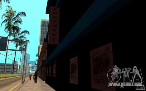 Cine Kinomaks. para GTA San Andreas