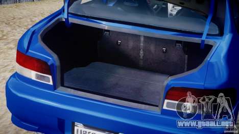 Subaru Impreza WRX STI 1999 v1.0 para GTA 4