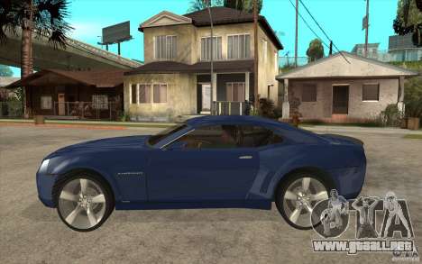 Chevrolet Camaro Concept Tunable para GTA San Andreas