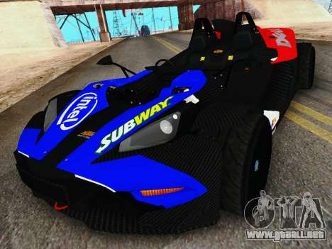 KTM X-Bow 2013 para GTA San Andreas