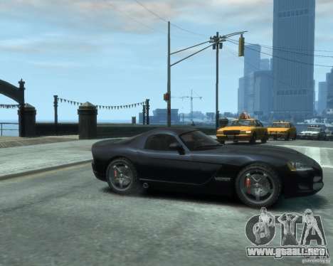 Dodge Viper srt-10 Coupe para GTA 4