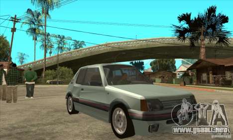 Peugeot 205 GTI v2 para GTA San Andreas