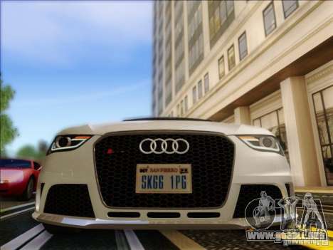 Audi RS4 Avant B8 2013 para GTA San Andreas