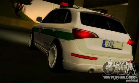 Audi Q5 TDi - Policija para GTA San Andreas