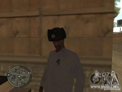 Ushanka para GTA San Andreas