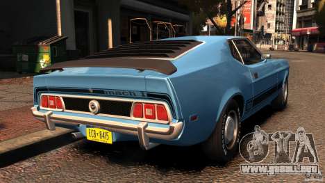 Ford Mustang Mach 1 1973 v2 para GTA 4