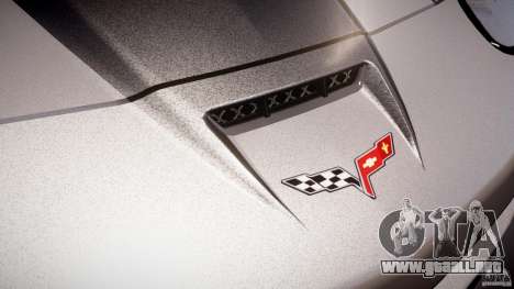 Chevrolet Corvette ZR1 2009 v1.2 para GTA 4