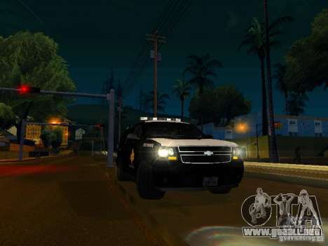 Chevrolet Tahoe Texas Highway Patrol para GTA San Andreas