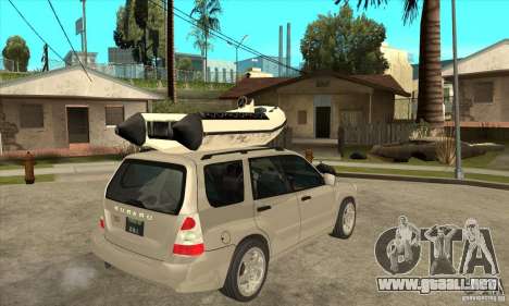 Subaru Forester para GTA San Andreas