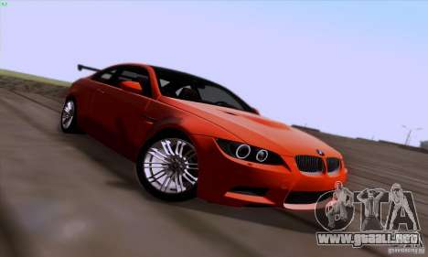 BMW M3 E92 v1.0 para GTA San Andreas