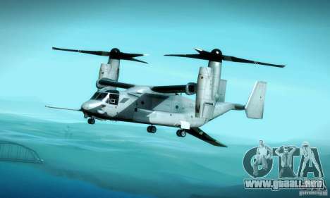 MV-22 Osprey para GTA San Andreas