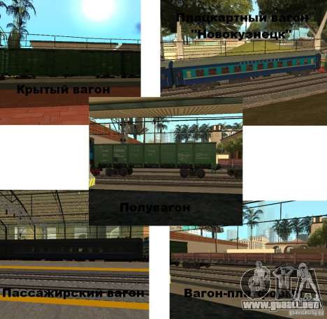 Modificación del ferrocarril III para GTA San Andreas