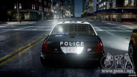 Ford Crown Victoria Massachusetts Police [ELS] para GTA 4