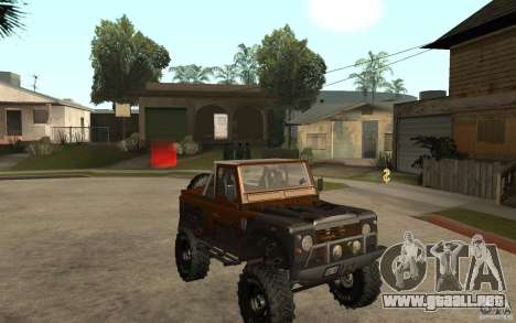 Land Rover Defender Extreme Off-Road para GTA San Andreas