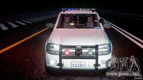 Chevrolet Trailblazer Police V1.5PD [ELS] para GTA 4