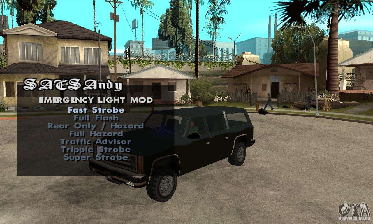 ELM v9 for GTA  SA  Emergency Light  Mod  para GTA  San Andreas