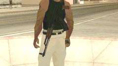 Armas en el cuerpo para GTA San Andreas