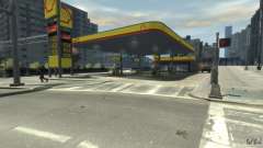 Shell Petrol Station para GTA 4