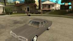 1972 Plymouth Fury III Stock para GTA San Andreas