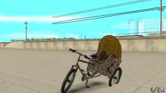 Manual Rickshaw v2 Skin4 para GTA San Andreas