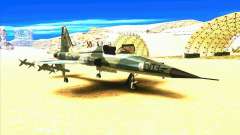 F-5E Tiger para GTA San Andreas