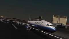Airbus A319 United Airlines para GTA San Andreas