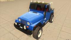 Jeep Wrangler 4.0 Fury 1986 para GTA San Andreas