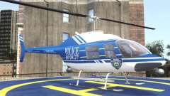 Bell 206 B - NYPD para GTA 4