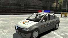 Dacia Logan Prestige Politie para GTA 4
