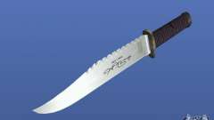 Cuchillo de Rambo con firma para GTA 4