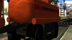 MAZ 533702 trailer camión para GTA San Andreas