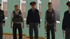 Skin Pack de los asuntos internos rusos para GTA San Andreas