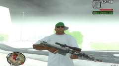 Un rifle de francotirador desde un Ballad of Gay Tony para GTA San Andreas