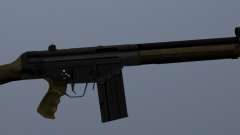 Rifle de asalto G3A3 para GTA San Andreas