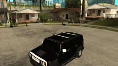 AMG H2 HUMMER SUV FBI para GTA San Andreas