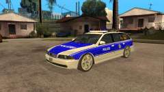 BMW 525i Touring Police para GTA San Andreas