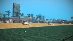 New textures beach of Santa Maria para GTA San Andreas