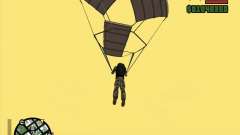 El nuevo paracaídas para GTA San Andreas