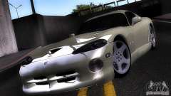 Dodge Viper blanco para GTA San Andreas