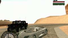 Koenigsegg CC8S plata para GTA San Andreas