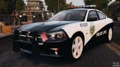 Dodge Charger RT Max Police 2011 [ELS] para GTA 4