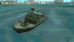 Río bote patrulla Mark 2 (Player_At_Wheel) para GTA Vice City