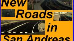 New Roads in San Andreas para GTA San Andreas