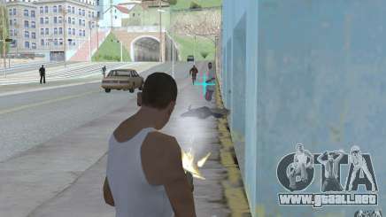 Vista azul para GTA San Andreas