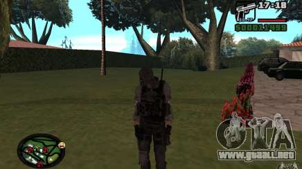 De hombres y mujeres nuevas skins para el ejército. para GTA San Andreas